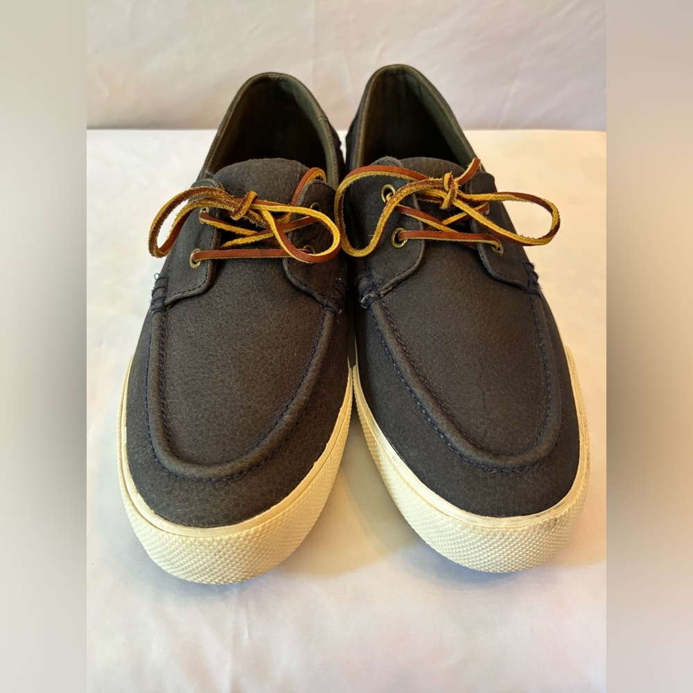 ๐ฅ ๐ฅ Polo Ralph Lauren Navy Boat Shoes #11D๐ฅ ๐ฅExcellent condition Box #C - Picture 5 of 17